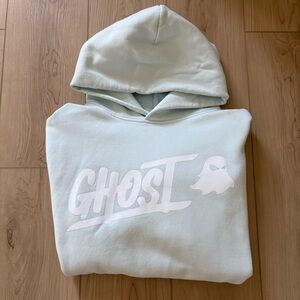 Ghost Lifestyle Hoodie - mint green logo